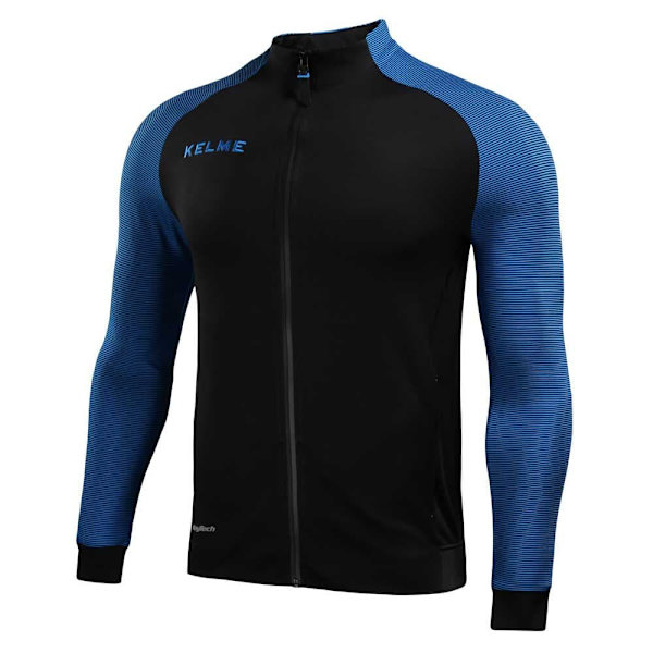 Kelme Fuld Lynlå Sweatshirt Montes Blå,Sort XS Mand