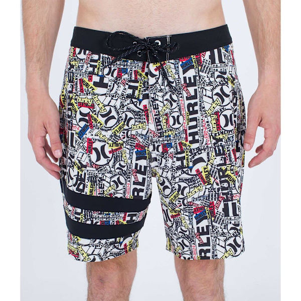 Hurley Badbyxor Phantom Eco 25th S1 Block Party 18´´ Flerfärgad 28 Man