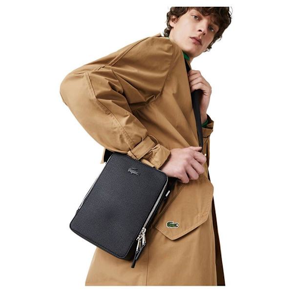 Lacoste Mænd Crossbody Nh3271ce Sort  Mand