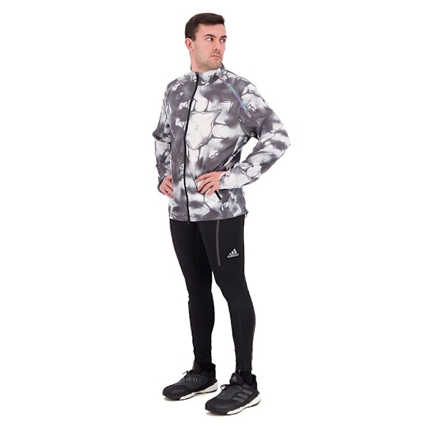 Adidas Jakke Marathon Translucent Sort S / Regular Mand