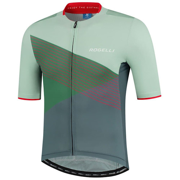 Rogelli Lyhythihainen Jersey-ja Bib-shortsisetti Power Spike Musta L Mies