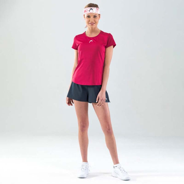 Head Racket Kortærmet T-shirt Tie-break Rosa XS Kvinde