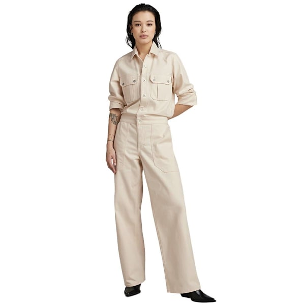 G-star Jumpsuit Utility Beige L Kvinna