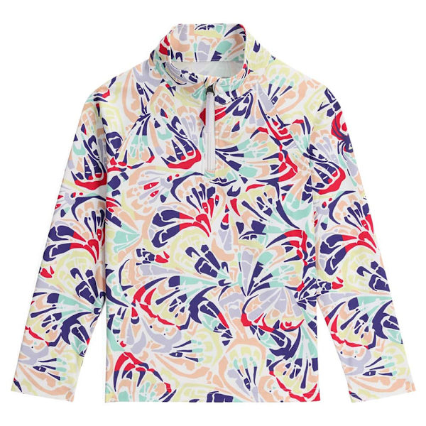 Spyder Bitsy Reflect Halv Lynlås Sweatshirt Flerfarvet 7 Years Dreng