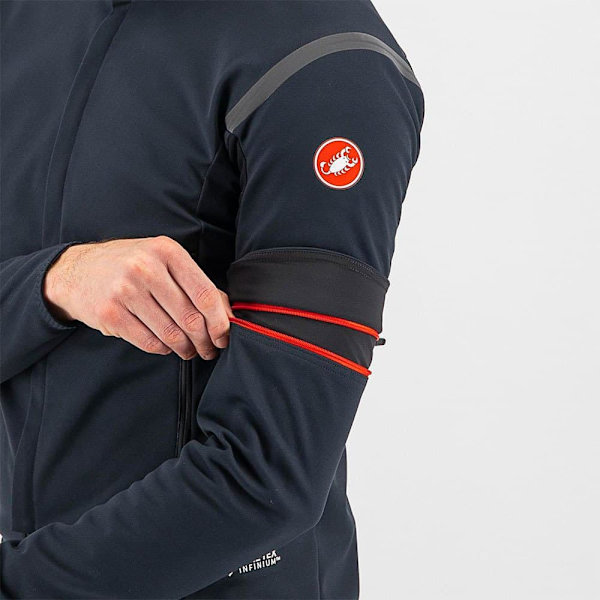 Castelli Perfetto Ros 2 Convertible Jakke Sort 3XL Mand