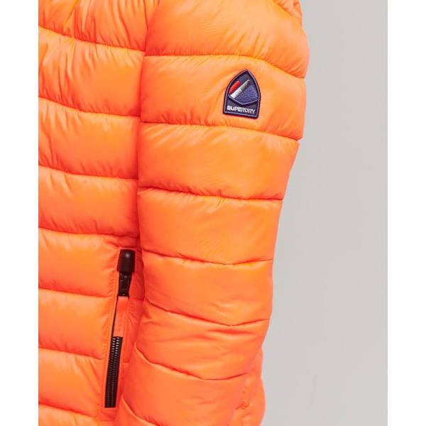 Superdry Jakke Classic Fuji Puffer Orange S Kvinde