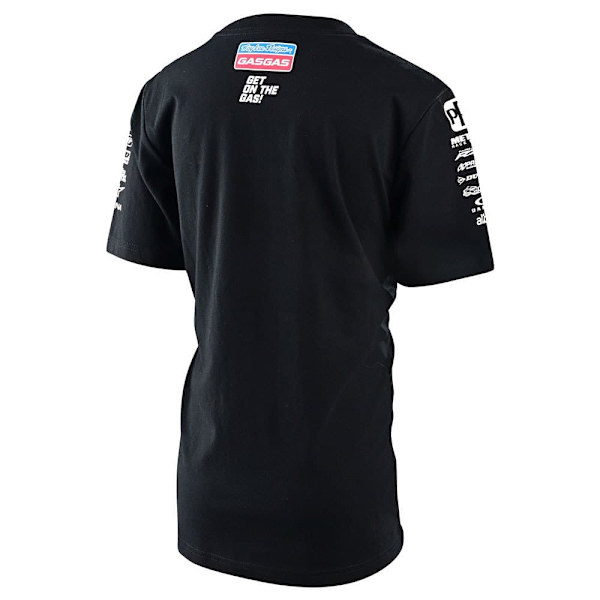 Troy Lee Designs Kortærmet T-shirt Gasgas Team Sort L Dreng