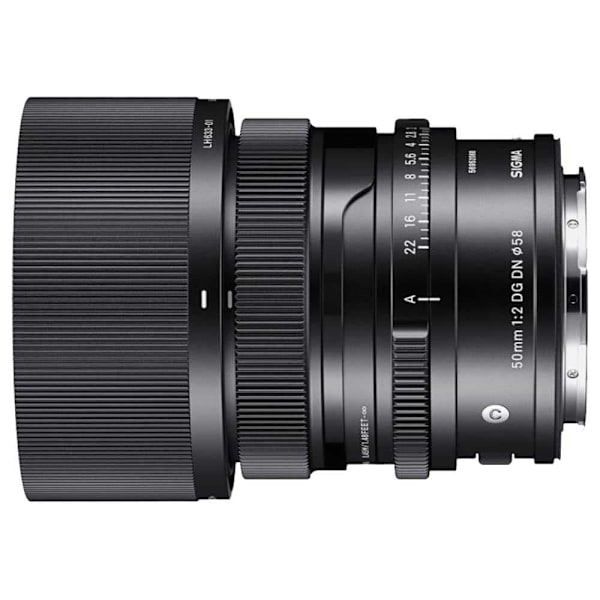 Sigma Linse 50 Mm F2 Dg Dn L-mount Sort