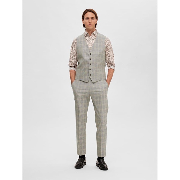 Selected Väst Slim-neil Beige 48 Man