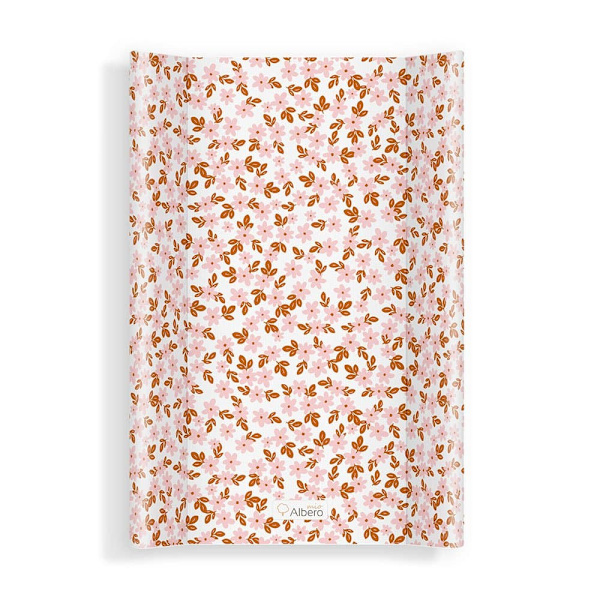 Albero Mio Stiv Base Til Vugge Puslebord 70x47 Cm Retro Flower Orange