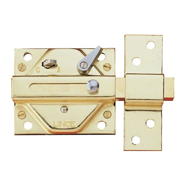 Lince Hasp Lås 92940hl Gylden