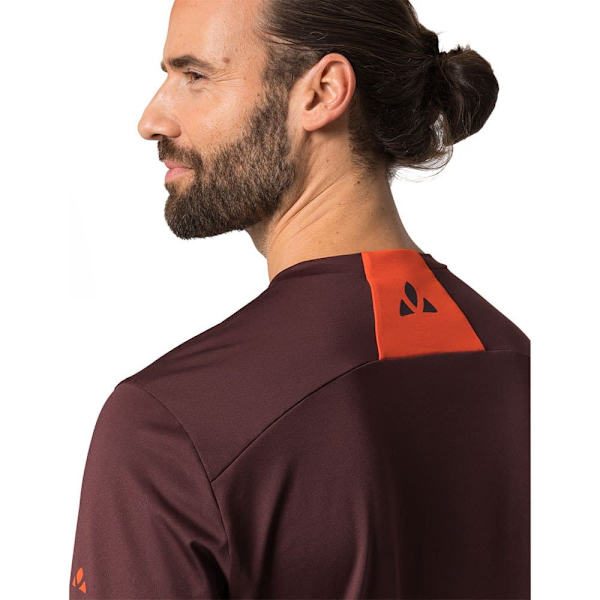 Vaude Bike Qimsa T-shirt Med Lång ärm Lila S Man