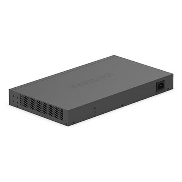 Netgear Switch Unmanaged Poe+ 24 Port Sort Grå