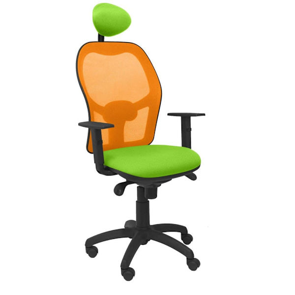 P And C Med Sengegavl Ergonomisk Skrivebordsstol Jorquera Bali22c Orange