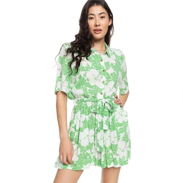 Roxy Real Yesterday Playsuit Grönt M Kvinna