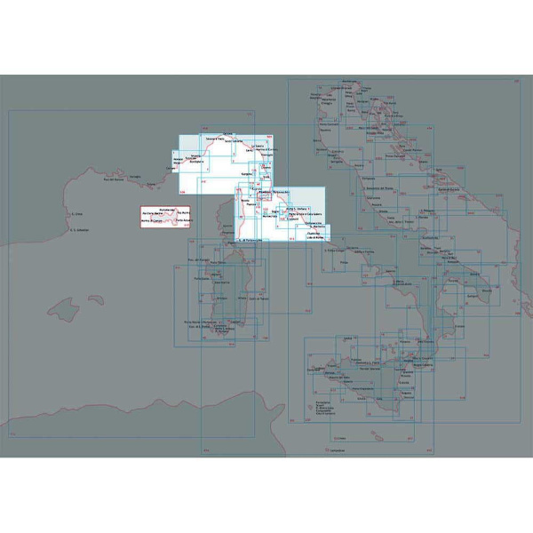 Istituto Idrografico Merikartat Piombino-monte Argentario Kirkas