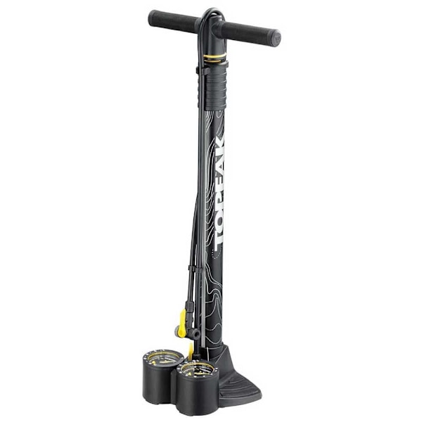 Topeak Med Værktøjstaske Gulvpumpe Joeblow Dualie Sort 75 Psi