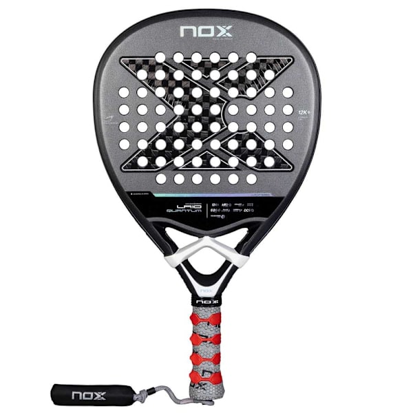 Nox La10 Quantum 12k By Leo Augsburguer Padelracket  360-375 gr