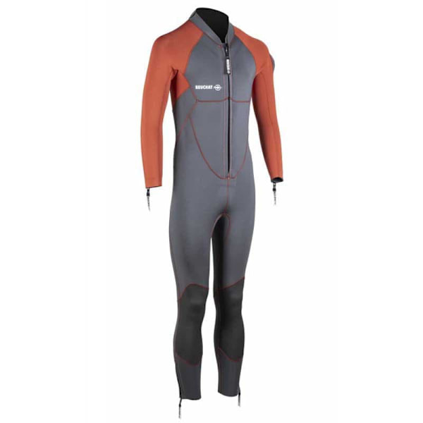 Beuchat Aquatrek 3 Mm Apneapuku Harmaa XS