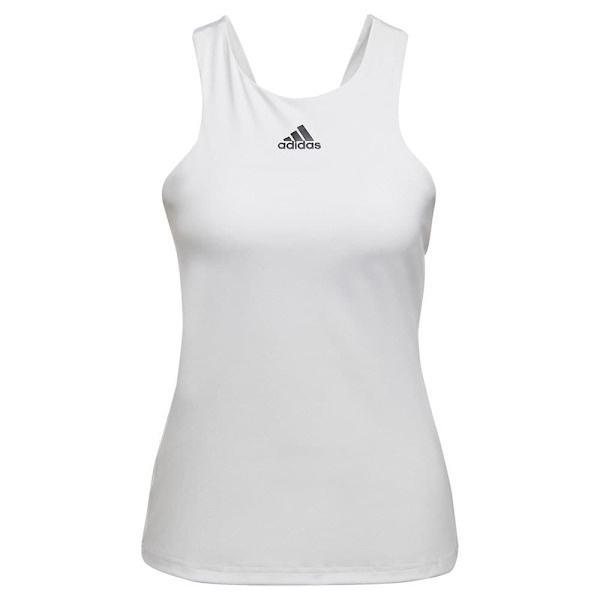 Adidas Ärmlös T-shirt Vit M Kvinna