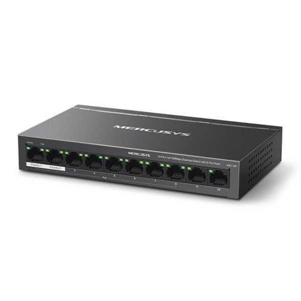 Mercusys Växla Ms110p Durchsichtig Svart