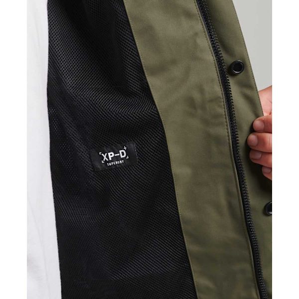 Superdry Jacka Code Xpd Shell Grönt L Man