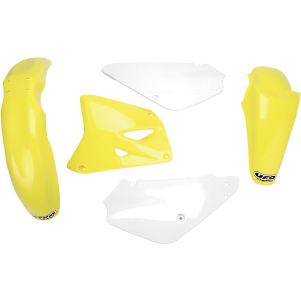 Ufo Muovisarja Suzuki Rm 85 17 Keltainen,Valkoinen