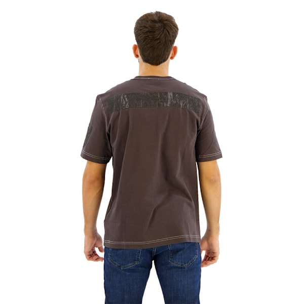 Diesel T Adjust Q1 T-shirt Med Korte ærmer Grå M Mand