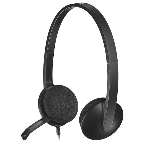 Logitech Hovedtelefoner H340 Sort