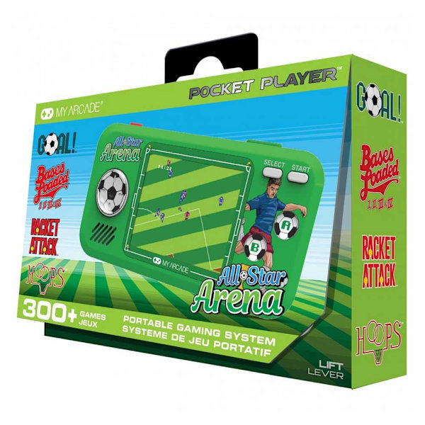 My Arcade Spel Retro Konsol Pocket Player Allstar Arena 308