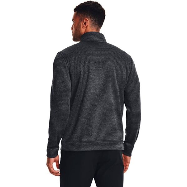 Under Armour Halv Lynlå Sweatshirt Storm Sweaterfleece Qz Sort 2XL / Regular Mand