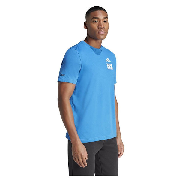 Adidas Kortärmad T-shirt Tns Us G Blå S Man
