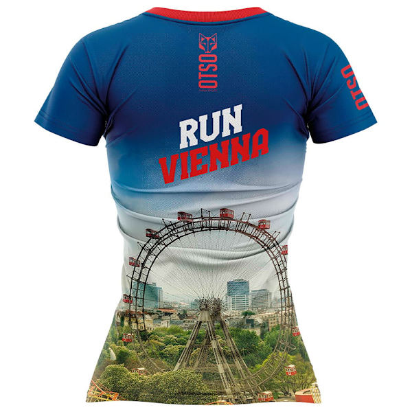 Otso Run Vienna 2023 T-shirt Med Korta ärmar  S Kvinna
