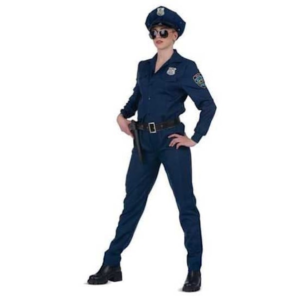 Viving Costumes Politikvinde Told Blå S