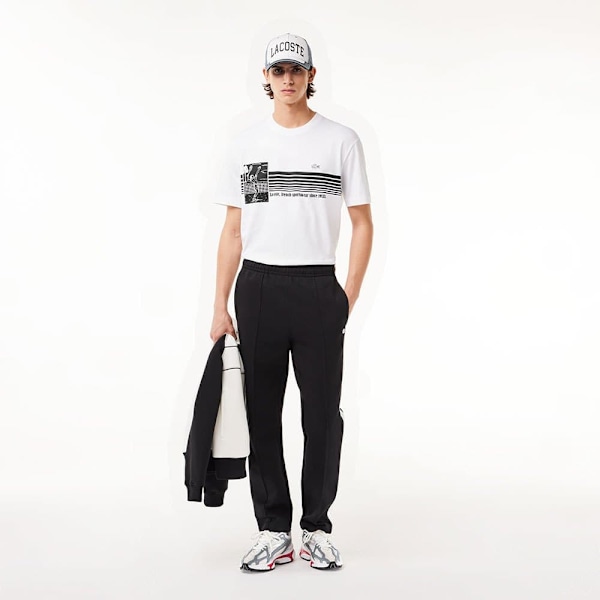 Lacoste Th9426 Lyhythihainen T-paita Valkoinen 4 Mies