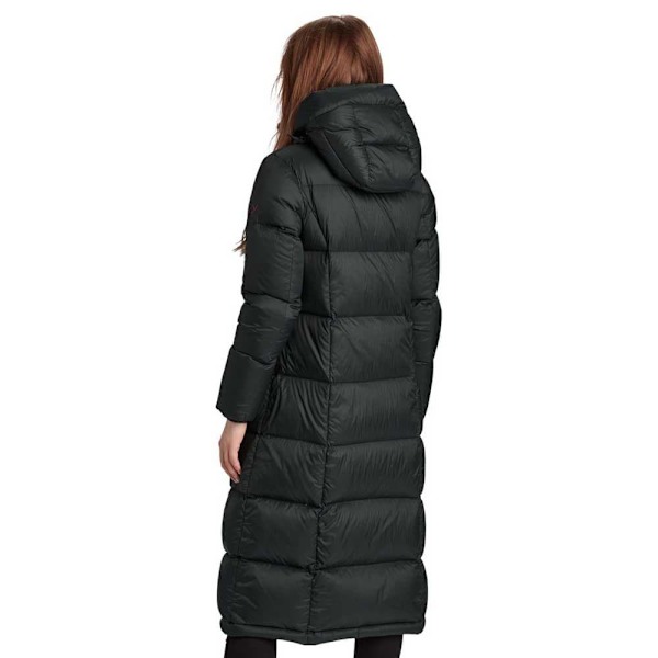 Nordisk Saga Extra Long Puffa Jakke Sort XL Kvinde