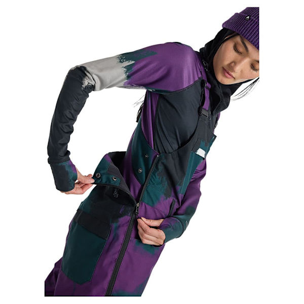 Burton Avalon 2l Stretch Bib Byxor Flerfärgad XS Kvinna