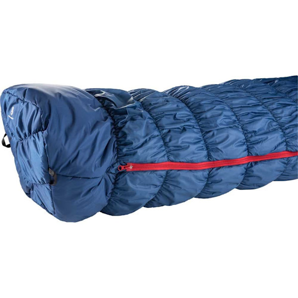 Deuter Sovepose Eksosfære-10° L Blå Long / Left Zipper