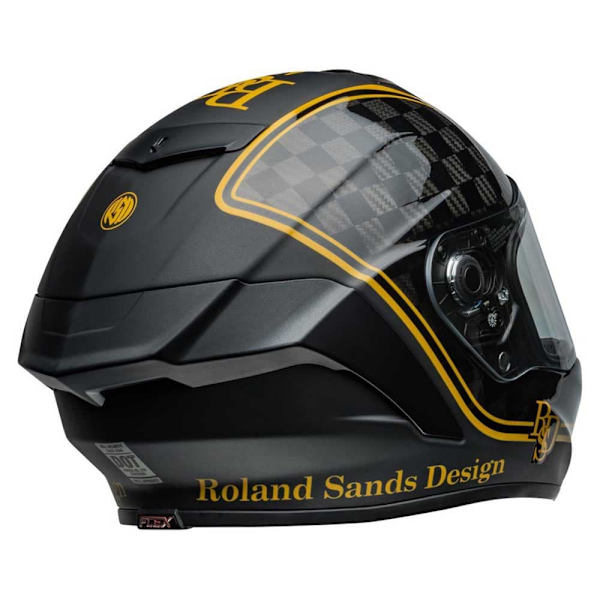 Bell Moto Race Star Dlx Flex Hjelm Sort S