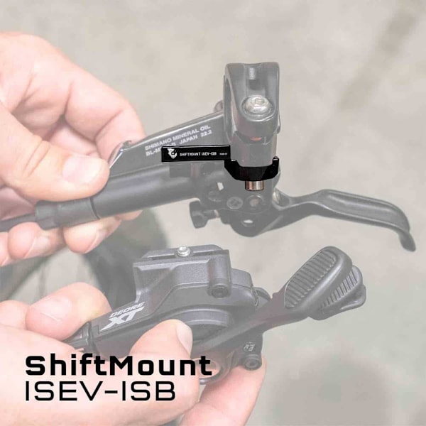 Wolf Tooth Til I-spec Ab Reservefjernbetjening Shiftmount I-spec Evo Sort