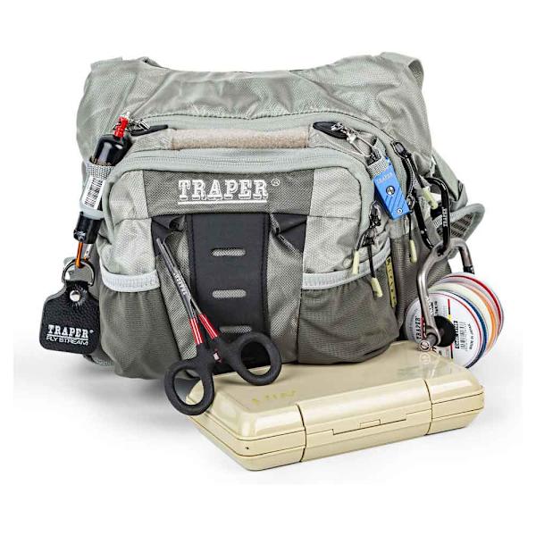 Traper Fly Combo Active Chest Pack Vest Grå  Mand