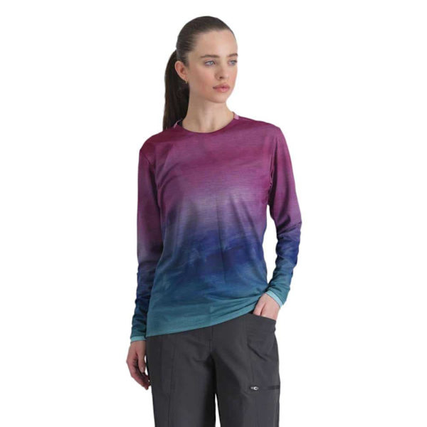 Sportful Långärmad T-shirt Flow Giara Lila XL Kvinna