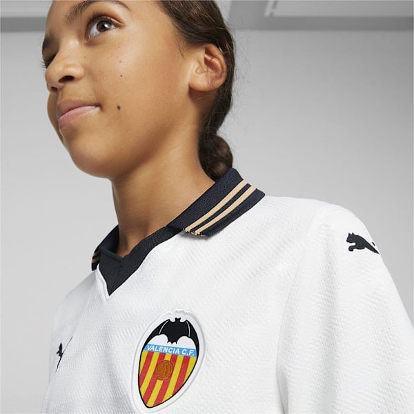 Puma Lyhythihainen T-paita Vcf Home Replica Valkoinen 9-10 Years