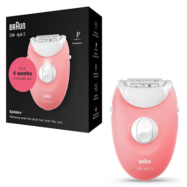 Braun Se 3-176 Epilator Rosa