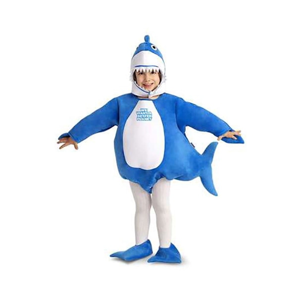Viving Costumes Shark Baby Custom Sininen 12-24 Months