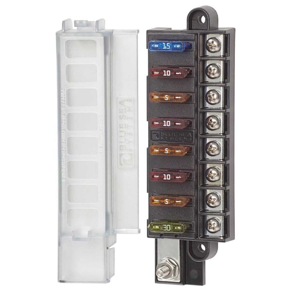 Blue Sea Systems St Blade Compact 5046 8 Piirit Sulake Lohko Kirkas