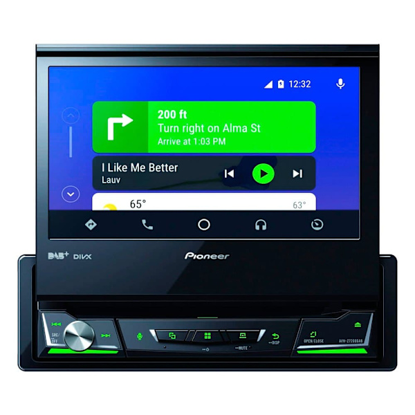 Pioneer Bilradio Avh-z7200dab Sort