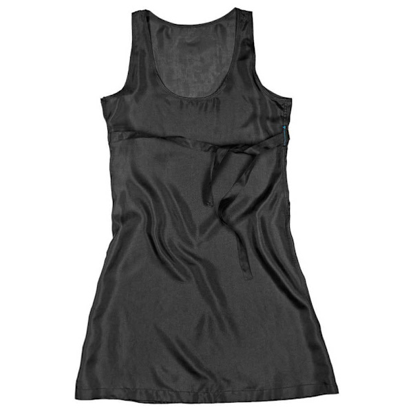 Cocoon Kjole Silk Day & Night Sort XL Kvinde