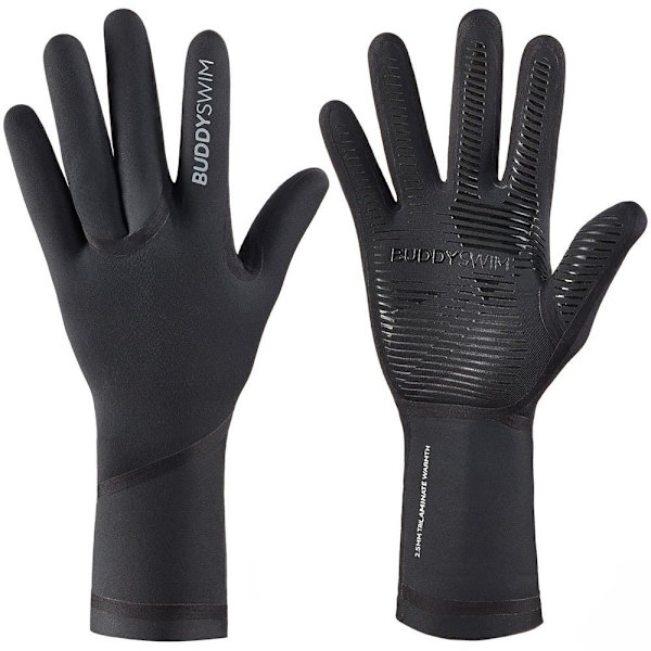 Buddyswim Neopren Handsker Trilaminate Warmth 2.5 Mm Sort S