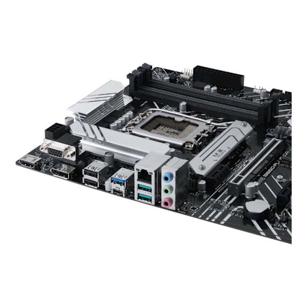 Asus Bundkort Prime B660-plus D4 Sort